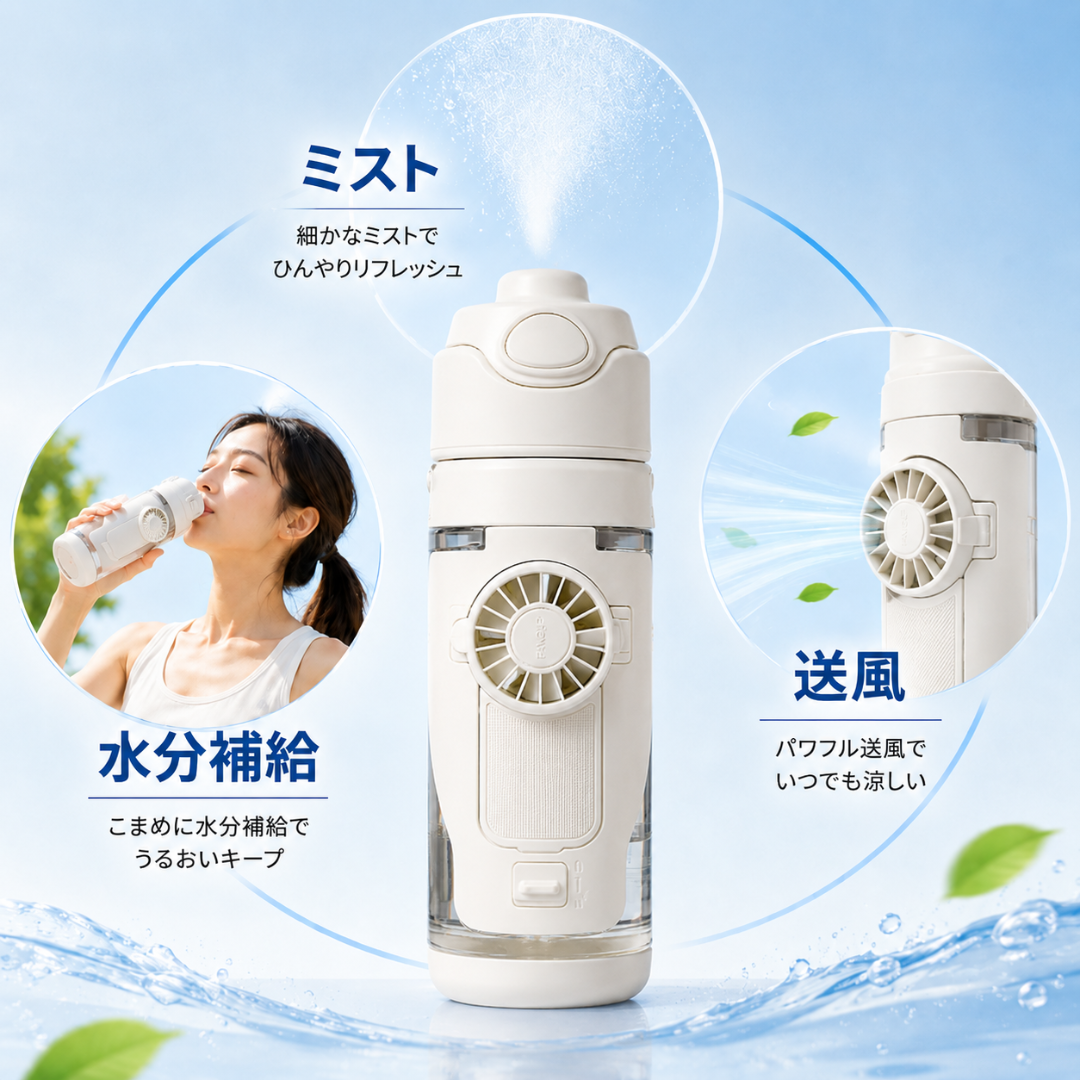 CoolMist™ ミストファン付き