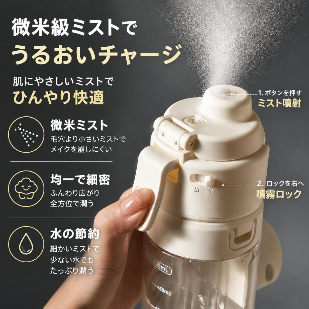 CoolMist™ ミストファン付き
