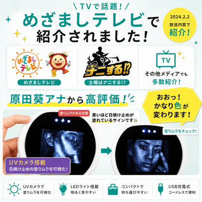 UTSURI 「うつり」 UVチェックミラー