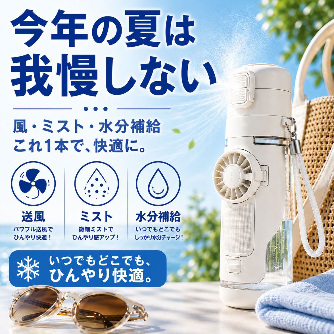 CoolMist™ ミストファン付き